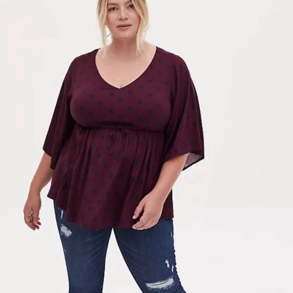 Torrid Babydoll Top